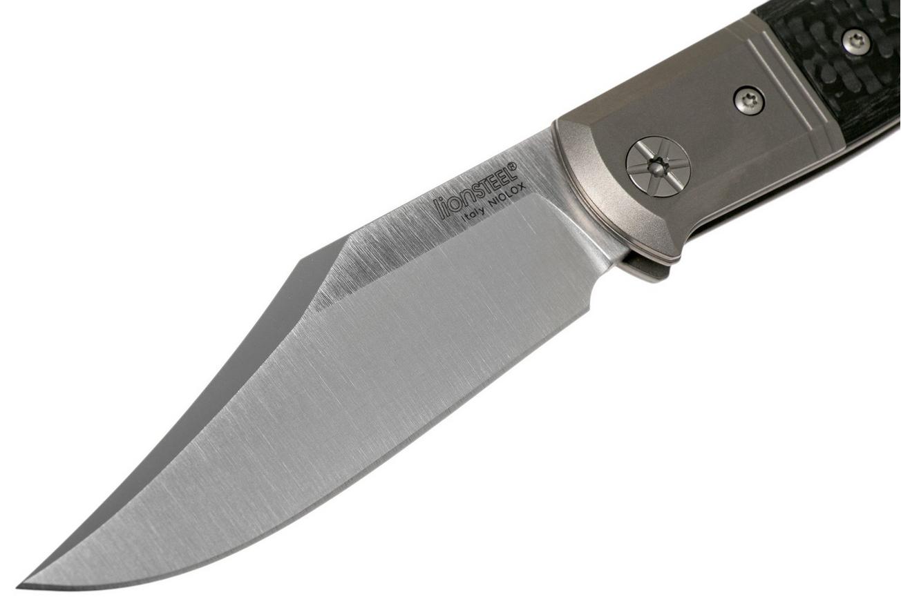 LionSteel Gitano Carbonfiber GT01 CF zakmes, Gudy van Poppel design