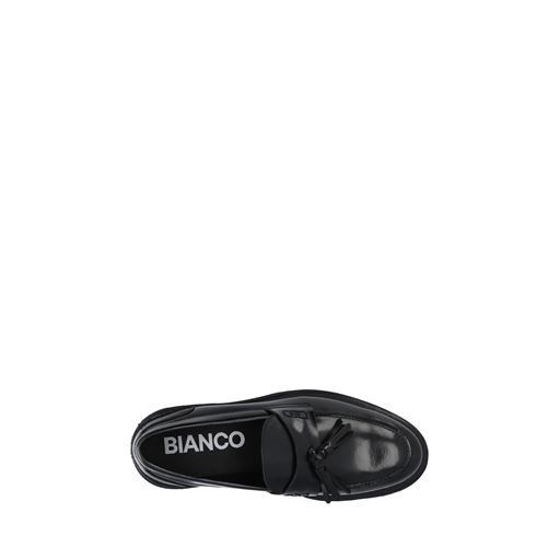 Bianco BIAGil Tassel Loafers, Black, 45