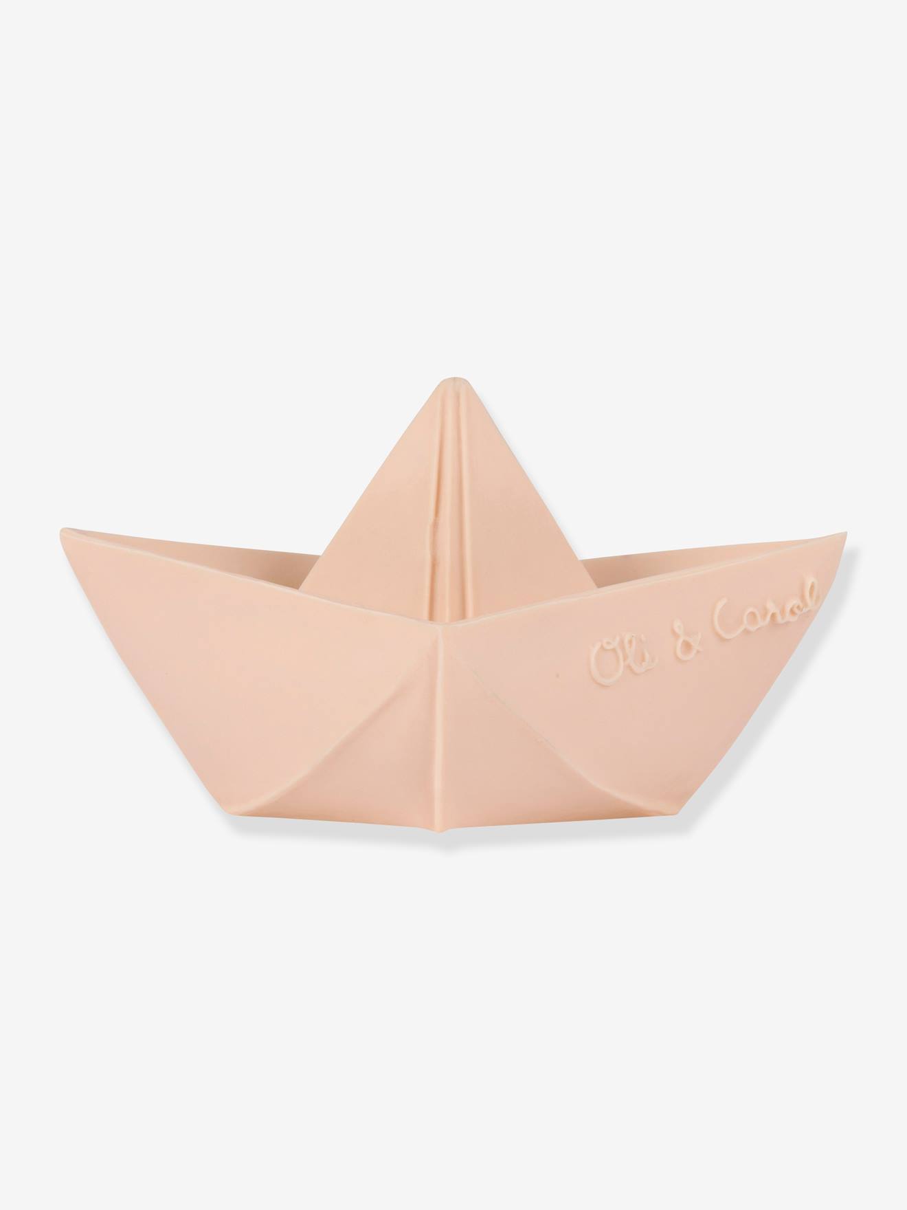 Brinquedo de banho em forma de barco de origami