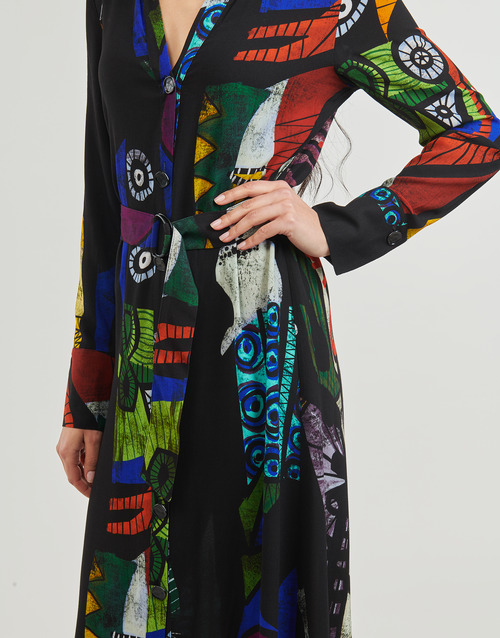 Desigual - VEST_DREAM_ LACROIX - Noir / Multicolore