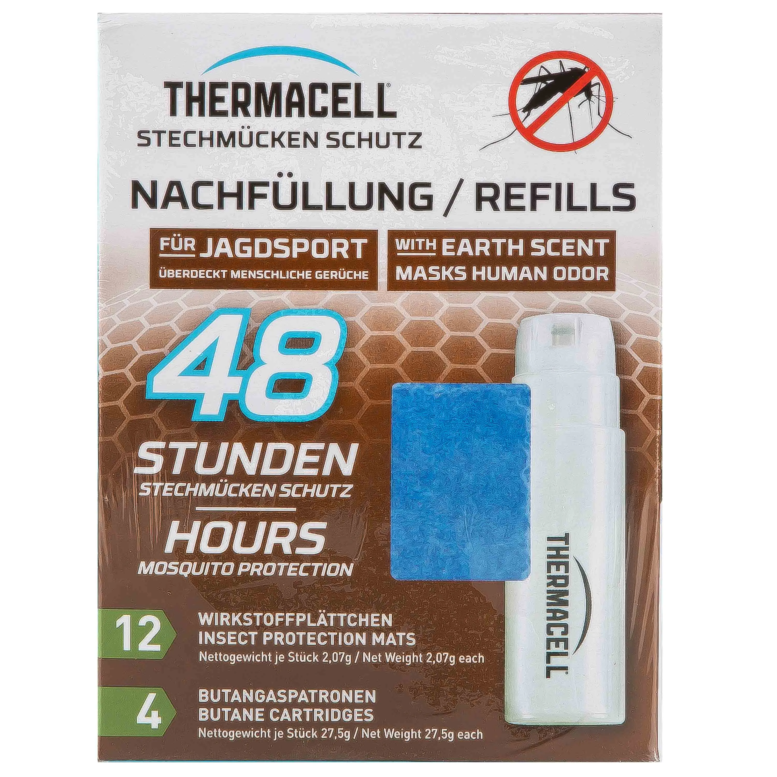Thermacell -  Thermacell Insektenschutz Nachfüllpackung Jagd E-4 48 Std.
