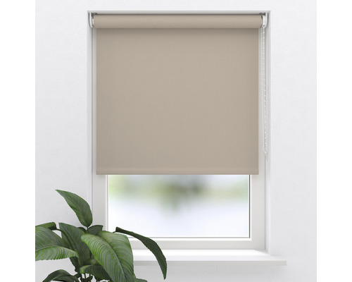 Soluna verduisterend rolgordijn 60x190 cm D12 naturel