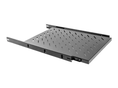 [OUTLET] - Lanberg - Rackhylde - RAL 9004, sort - 1U - 19