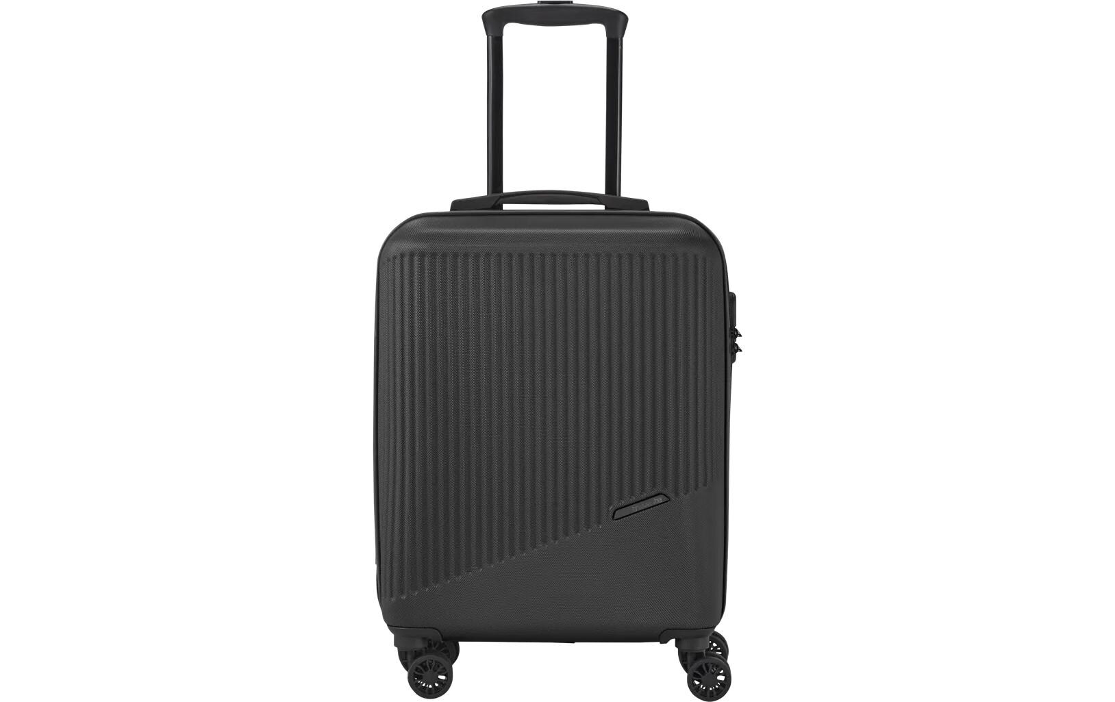 Reisekoffer BALI Trolley S Schwarz4-Rollen Hartschalenkoffer
