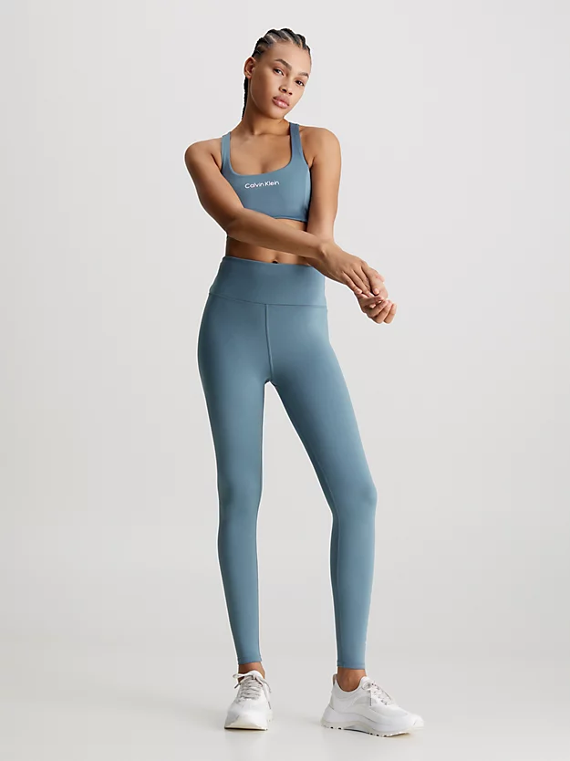 Leggings de ginástica com logotipo