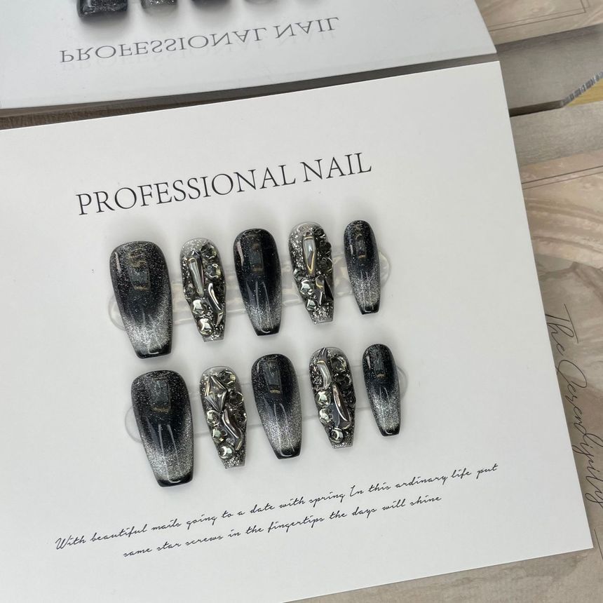 eovda - Faux Crystal Faux Nail Tips