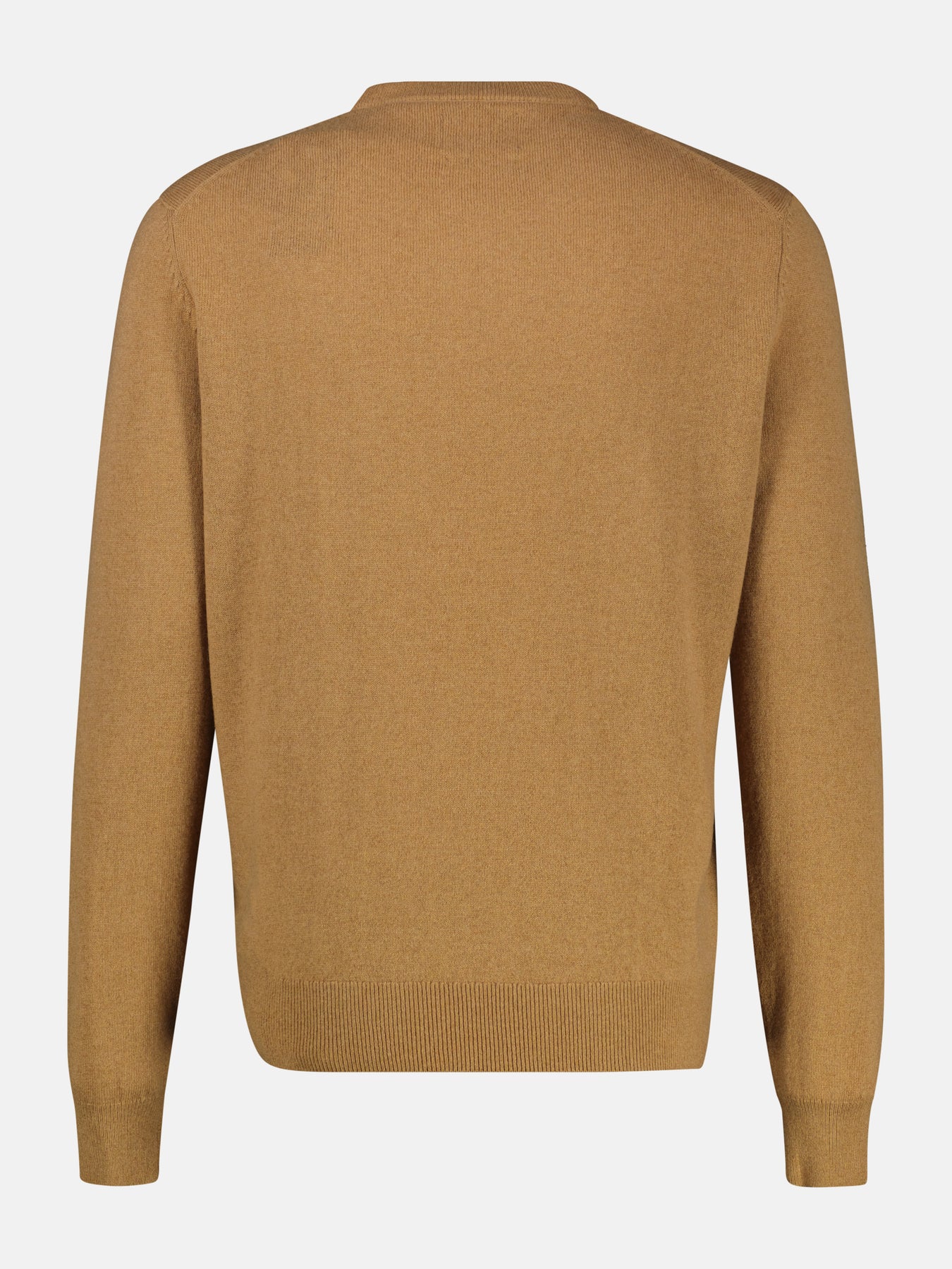 Strickpullover in weicher Schurwollqualität mit Kaschmiranteil
