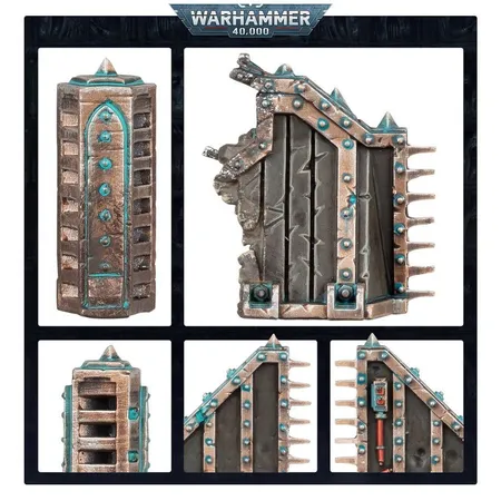 Games Workshop Warhammer 40.000 - Astra Militarum: Aegis Verteidigungslinie