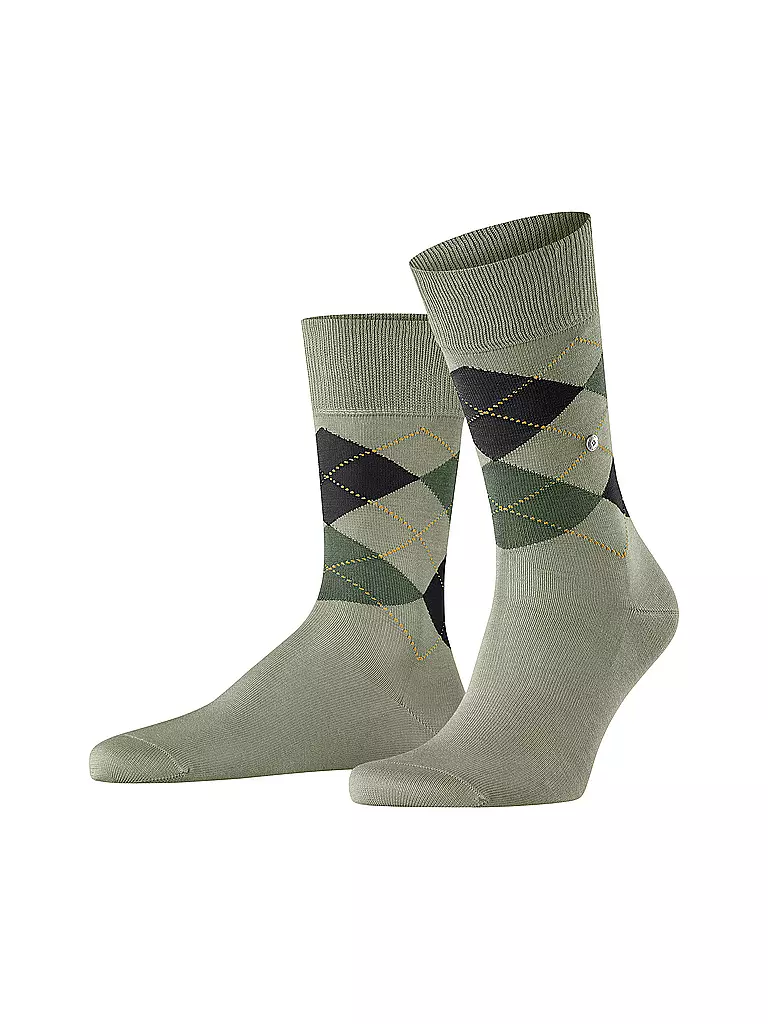 BURLINGTON Herren Socken MANCHESTER leaf hellgrün