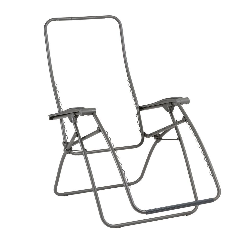 Relaxliege Gestell Rsx Stahl Grau Titane