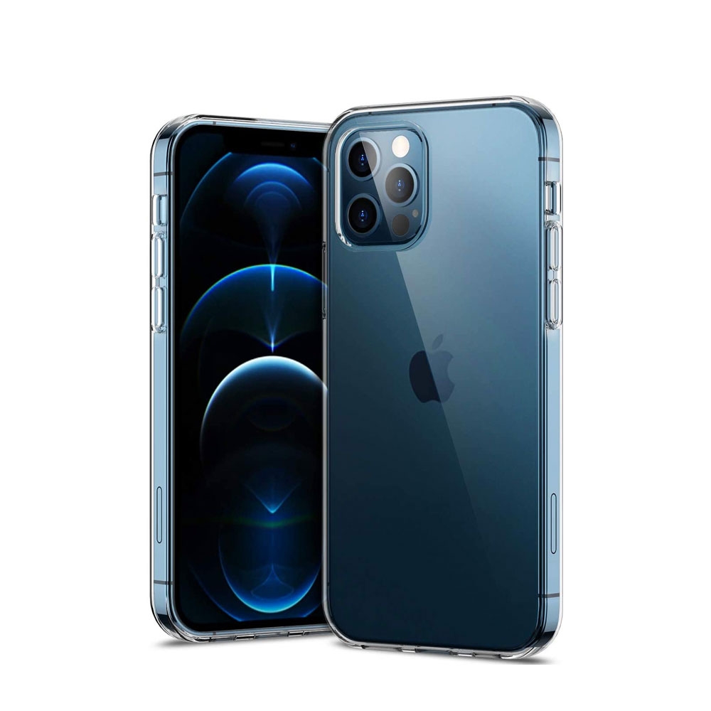 iPhone 12 / iPhone 12 Pro Gummi Case Hülle Slim Design 1.0 mm - Transparent