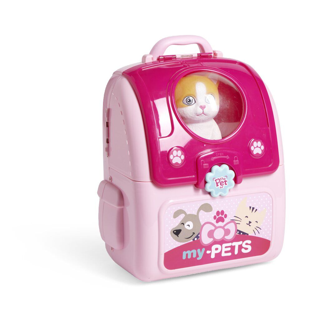 Sac à dos jouet toilettage chien ou chat 14 pièces