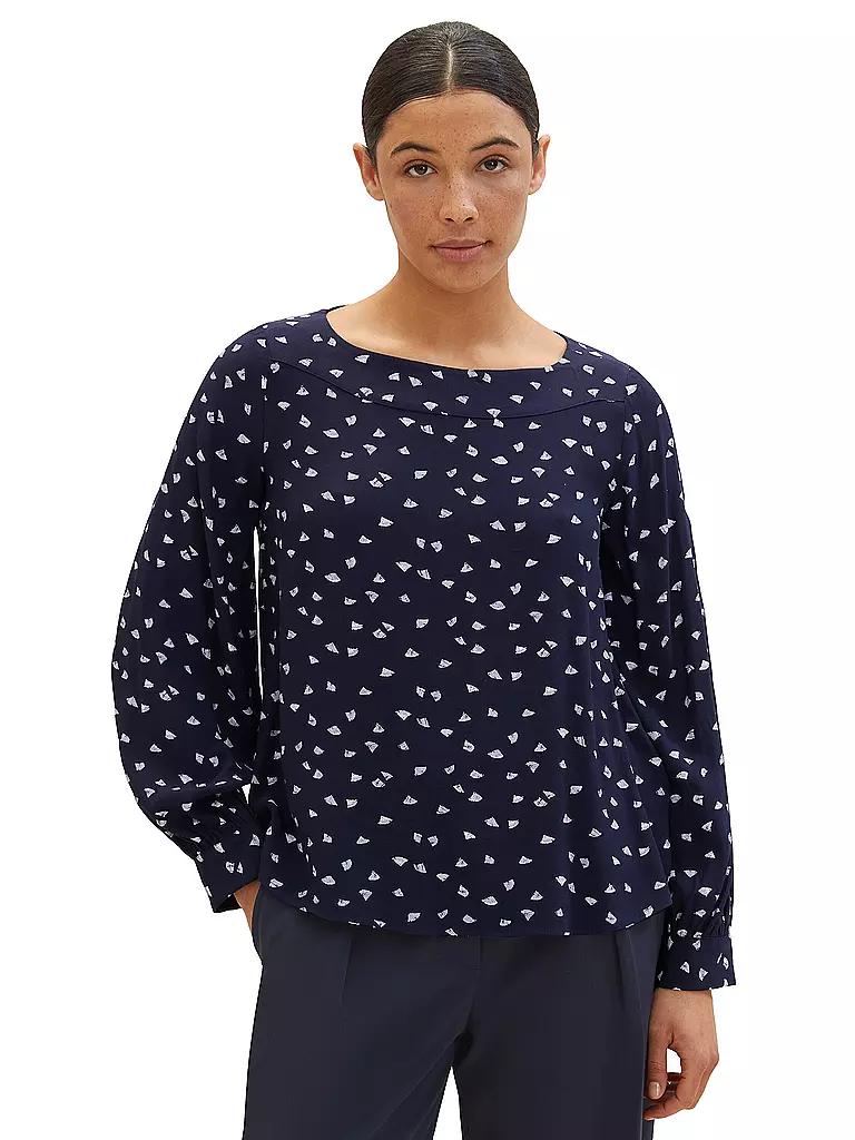 TOM TAILOR Blusenshirt  blau