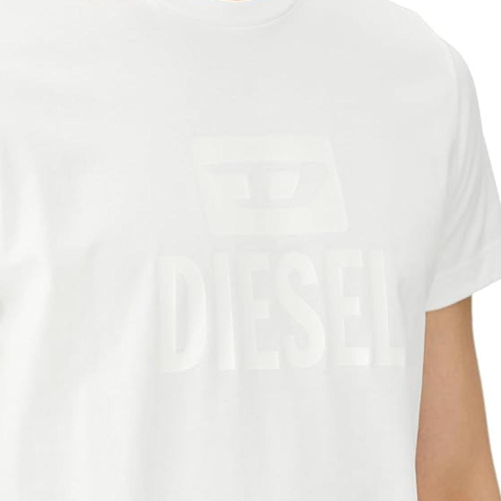 Diesel T-shirt Blanc Homme Diesel Diego