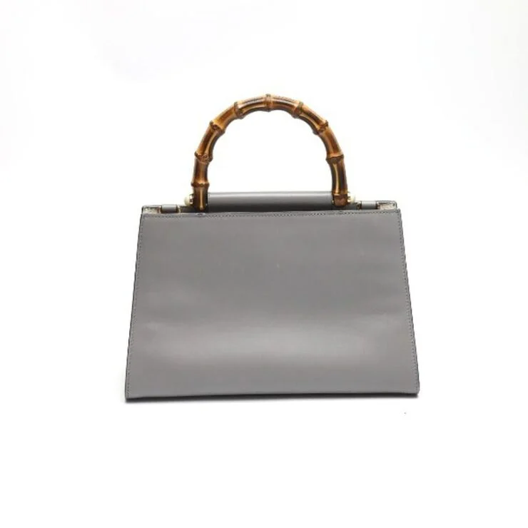 Gucci Vintage Gucci Bamboo Grey