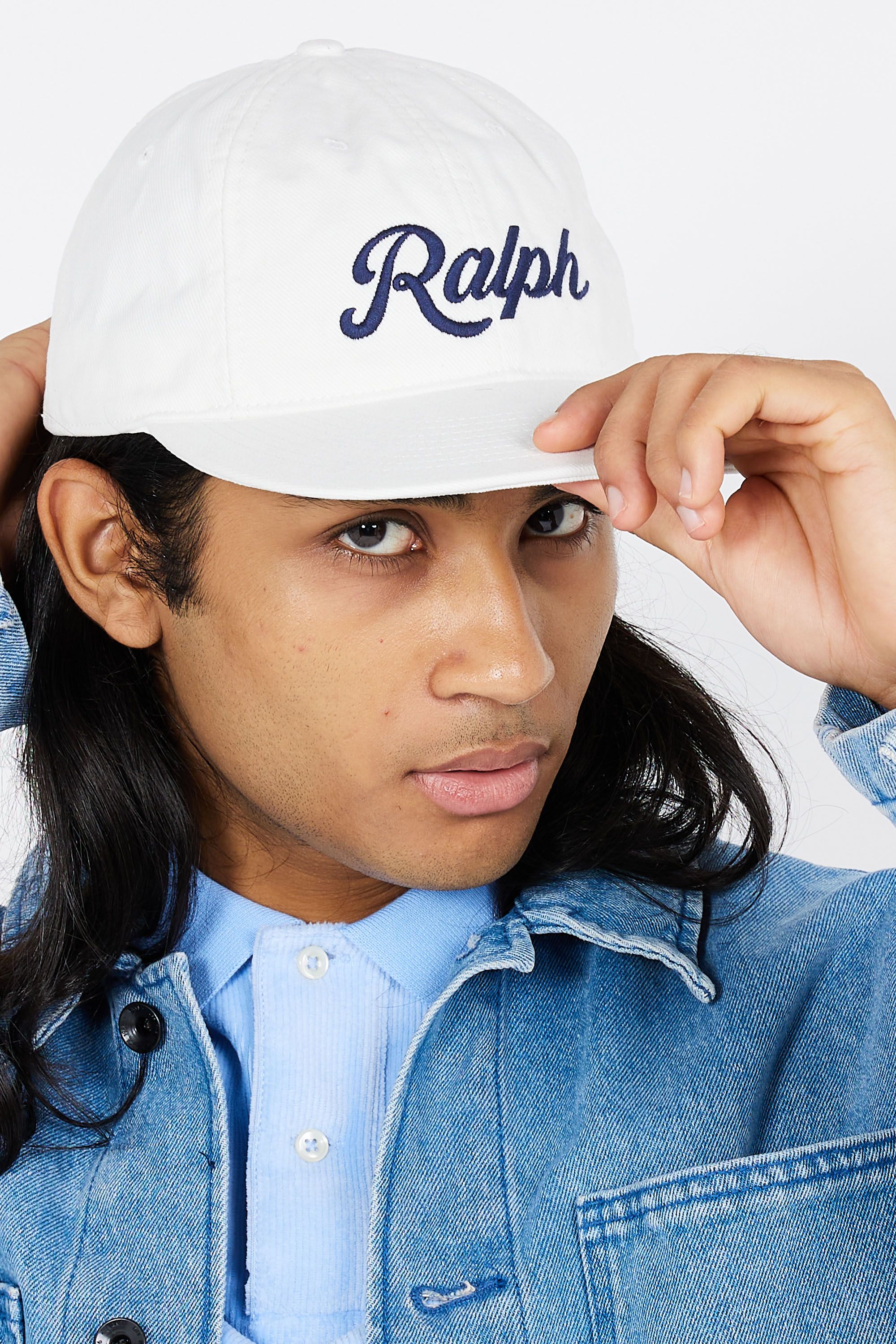 POLO RALPH LAUREN casquette  Appliquéd Twill Ball Cap Blanc