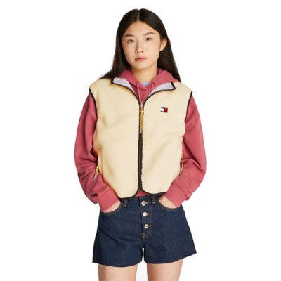 Gilet sans manche femme Tjw Reversible Teddy TOMMY HILFIGER