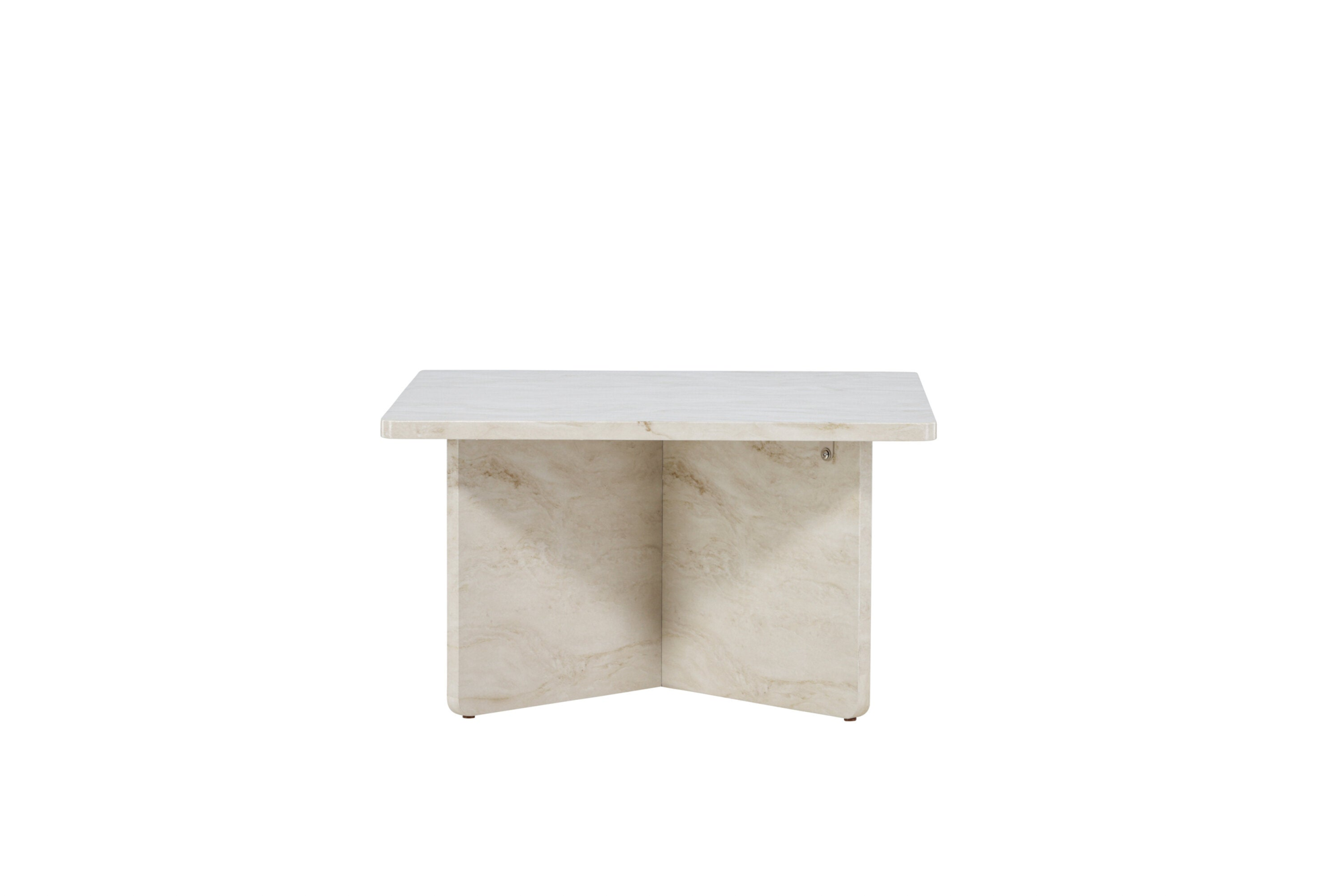 Kuopio Salontafel - 75 x 75 cm - Marmer look