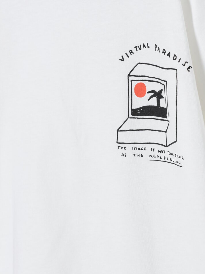 Pacote com 2 camisetas estampadas - Azul Celeste