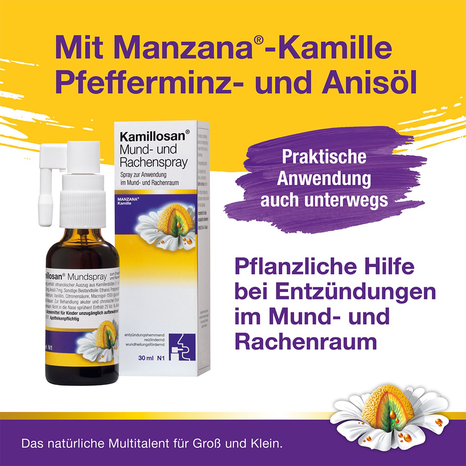 Kamillosan® Mund- und Rachenspray