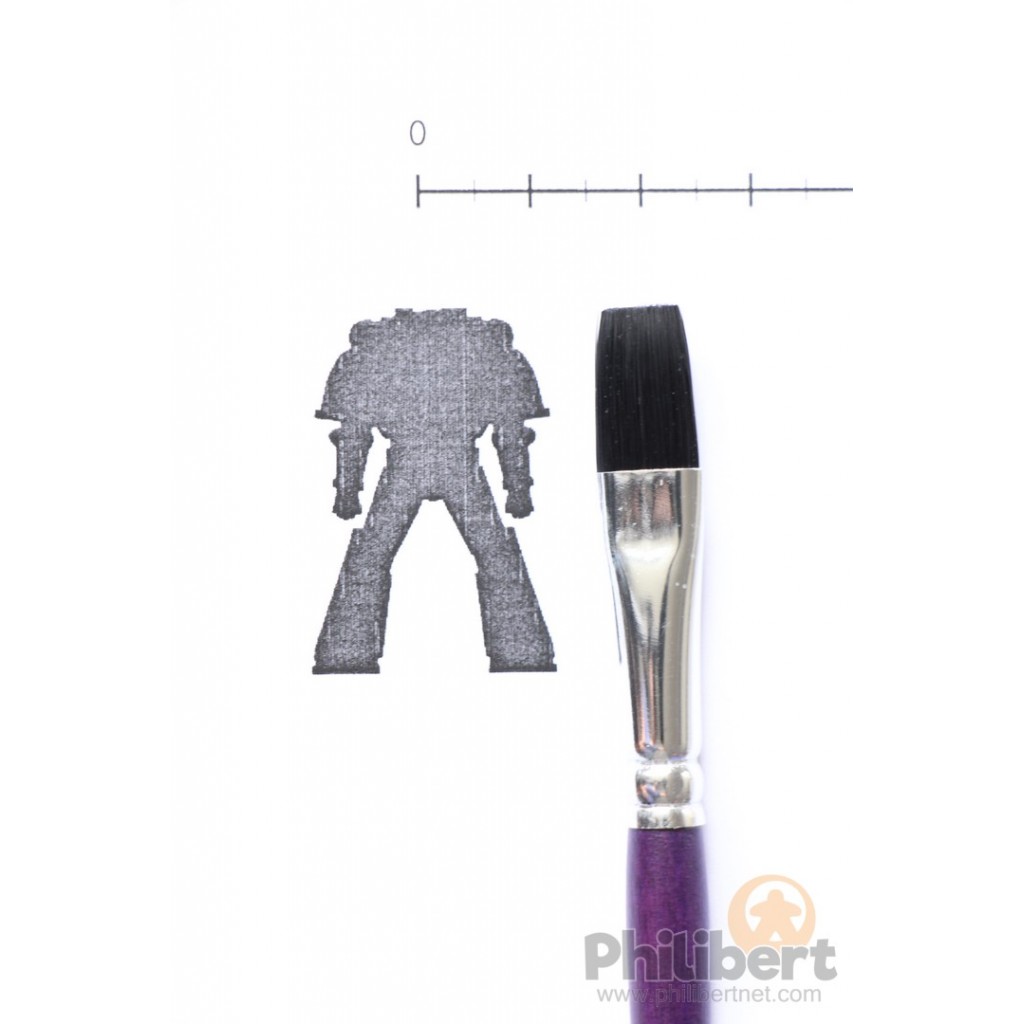 Hobby et Loisirs - Pinceau Plat Taille 8
