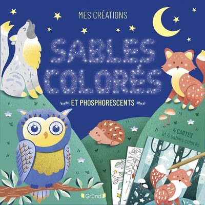 Sables Colorés et Phosphorescents
