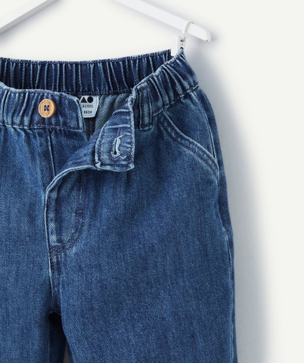 PANTALON SLOUCHY BÉBÉ GARÇON EN DENIM LOW IMPACT
