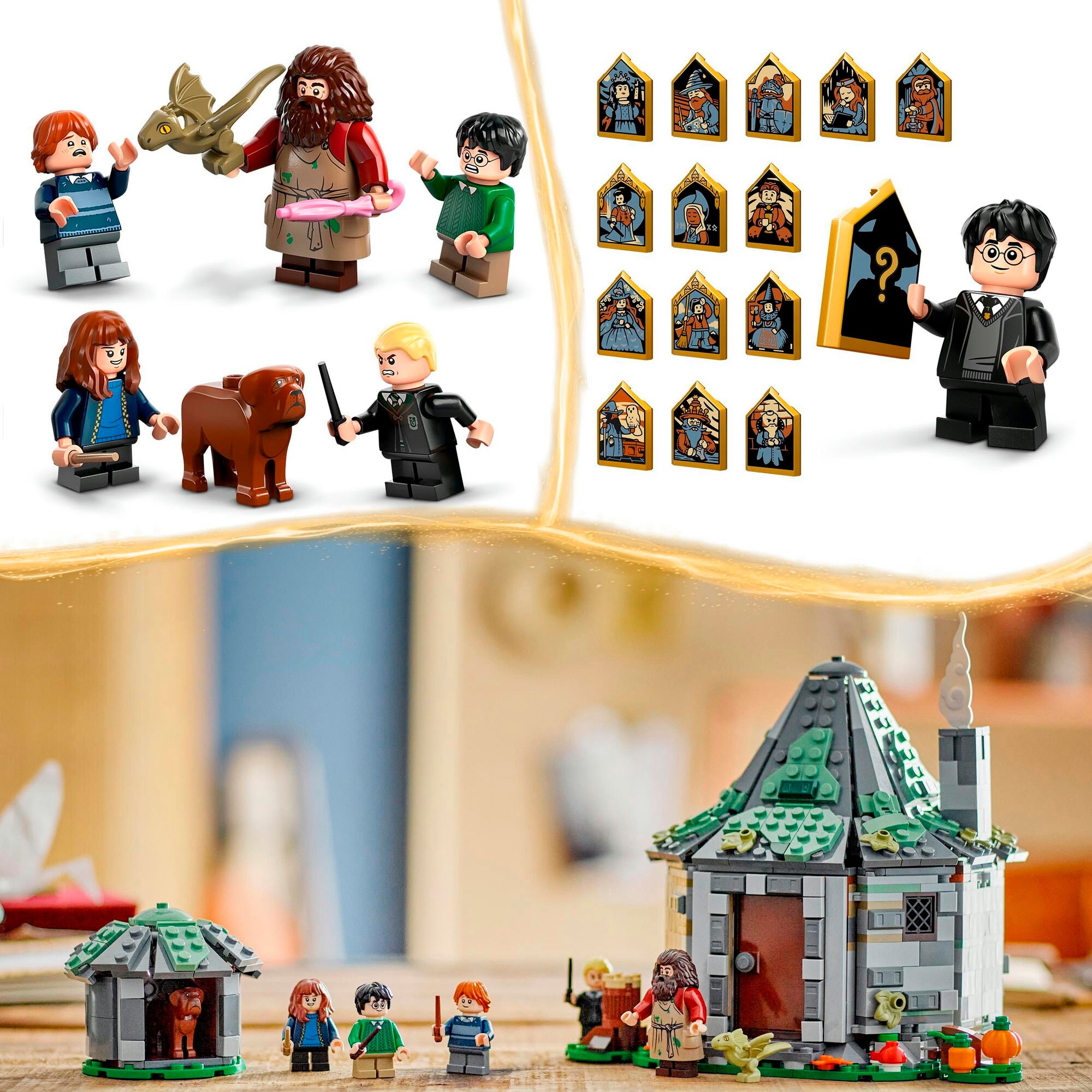 LEGO Konstruktionsspielzeug Harry Potter Hagrids Hütte: Ein unerwarteter Besuch