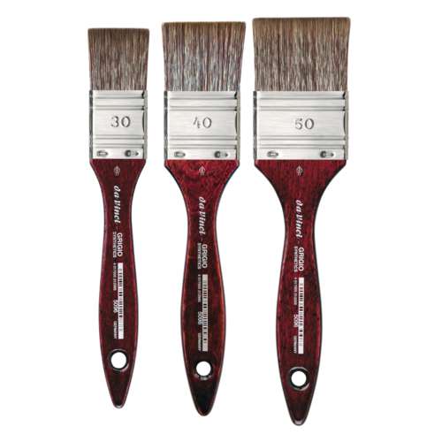 da Vinci GRIGIO SYNTHETICS, Serie 5096, breit Öl- und Acrylpinsel