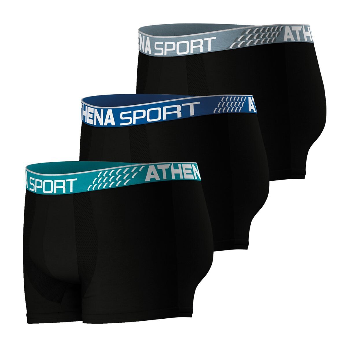 ATHENA<br>Conjunto de 3 cuecas boxer Fresh