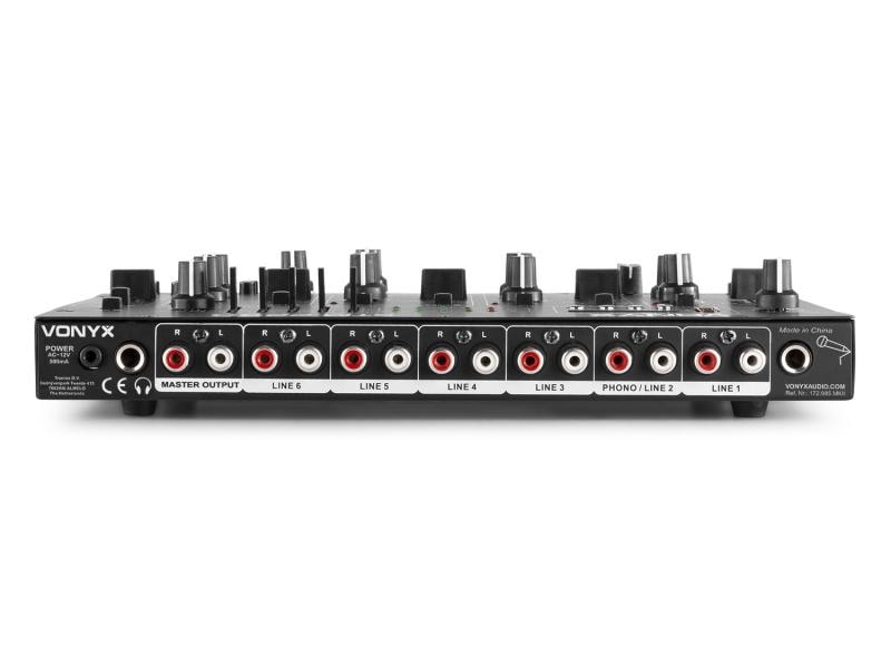 Vonyx DJ-Mixer STM-2290 8-Kanal Mischpult mit Sound-Effekten