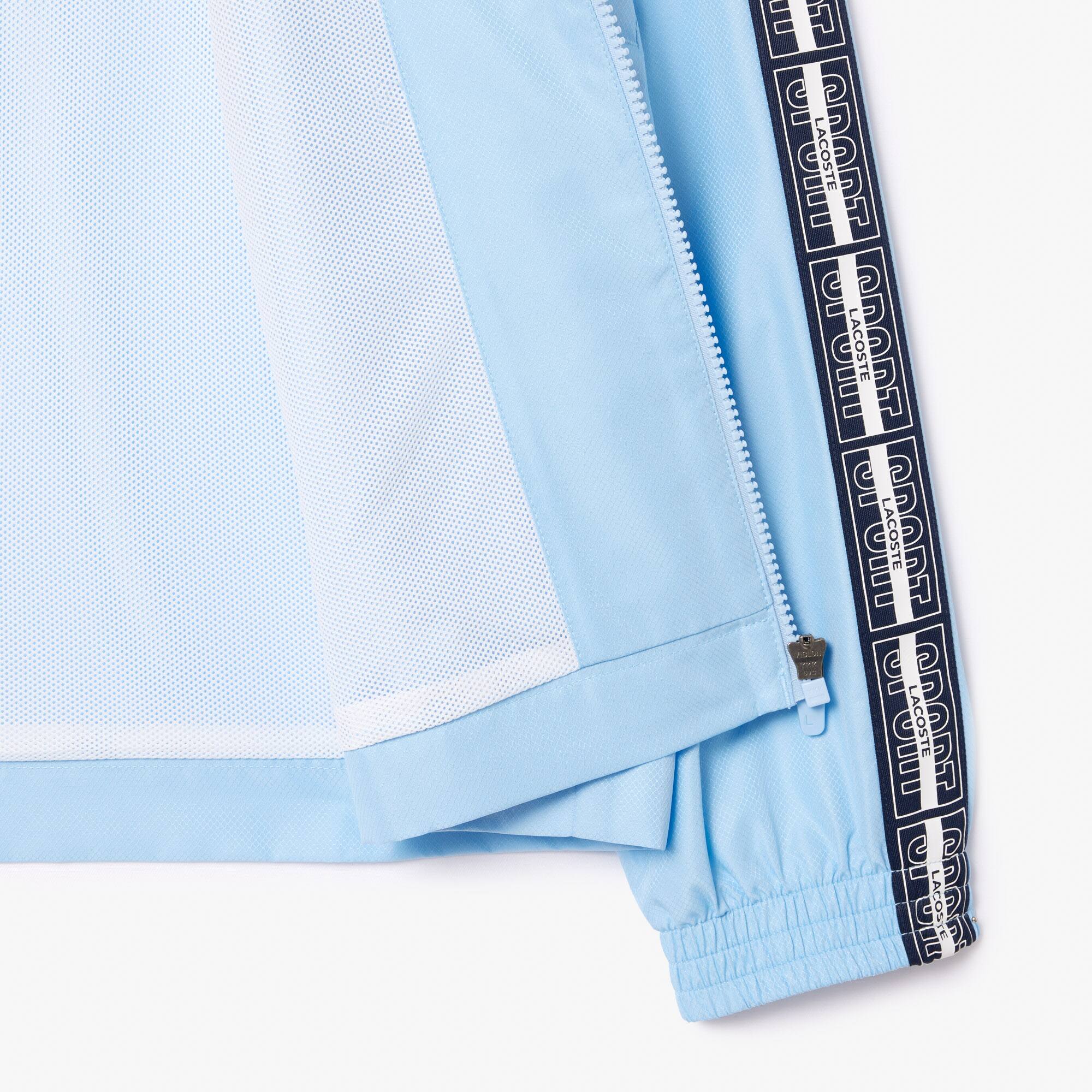 Tennis-Trainingsanzug auf recyceltem Gewebe Trainingsanzug-Sets - Blau - Lacoste - Herren