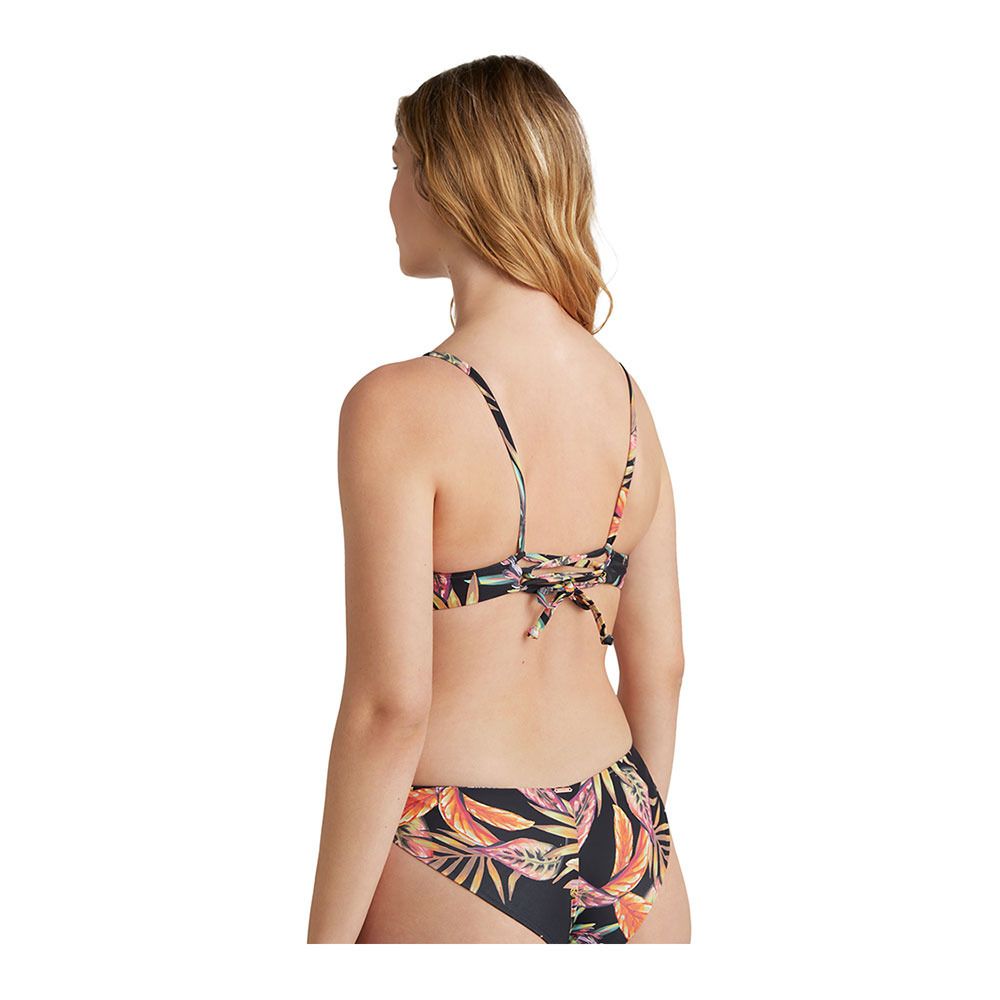 O'Neill WAVE - Haut maillot de bain Femme black tropical flower