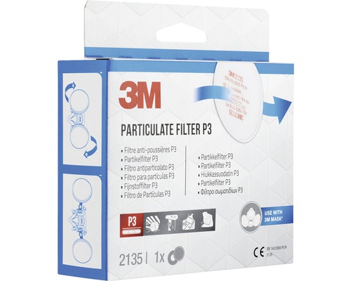 Deeltjesfilter P3 3M™ 2135PRO1, beschermingsniveau FFP3