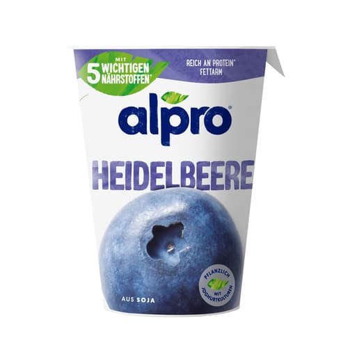Alpro Soja-Joghurtalternative Heidelbeere VEGAN