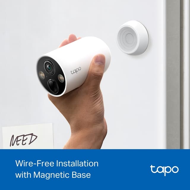 TP-Link Tapo C425 2K QHD sikkerhedskamera (2-pakke)