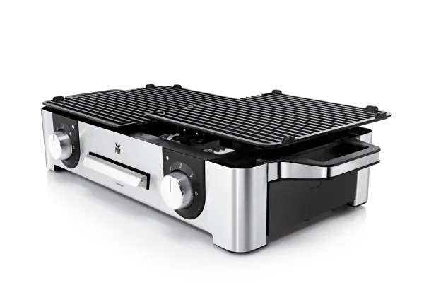 WMF LONO Master Grill - elektrisk grill - bord - 2400W - rustfrit stål (0415280011)