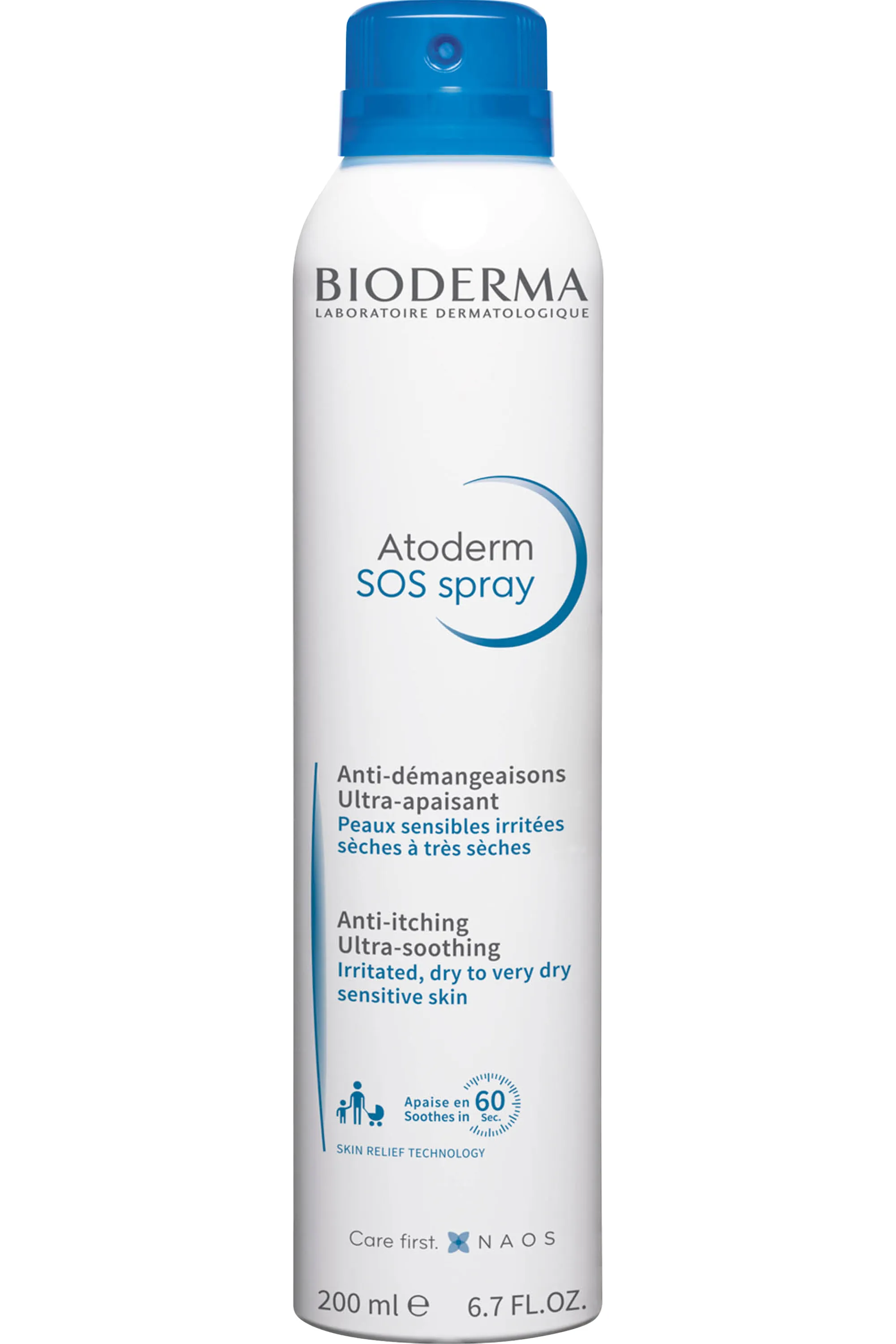 Bioderma Spray anti-démangeaisons Atoderm SOS Spray-200 ml