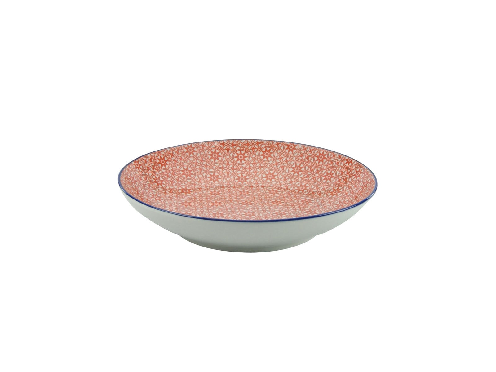 CreaTable Suppenteller MEDITERRAN 4er Set 21 cm rot