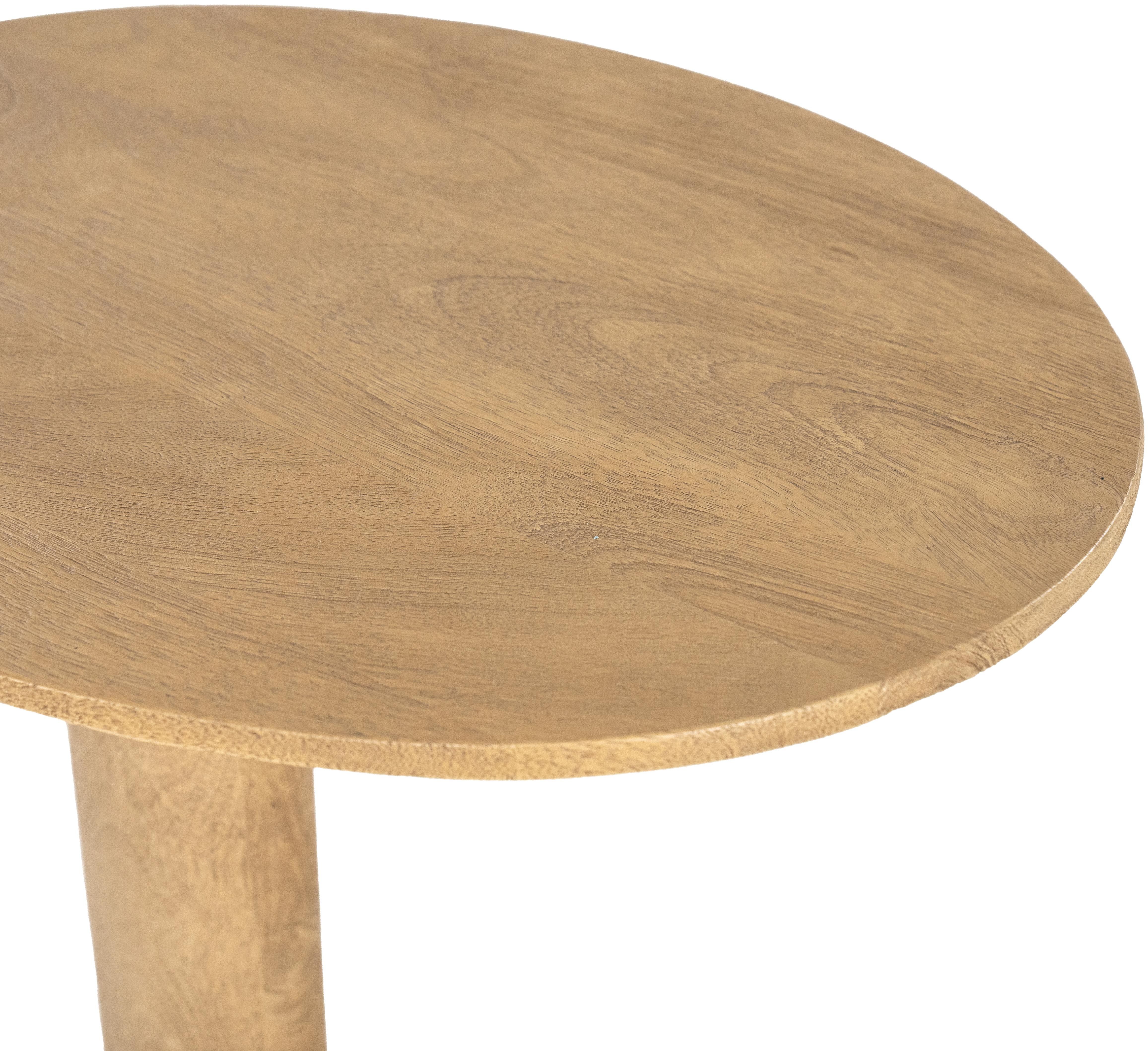 Bijzettafel Naturel 96536  Novia B50 x D40 x H50 cm