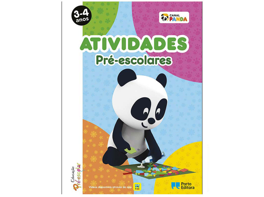 LIVRO ATIVIDADES PRÉ-ESCOLARES PANDA - 3-4 ANOS