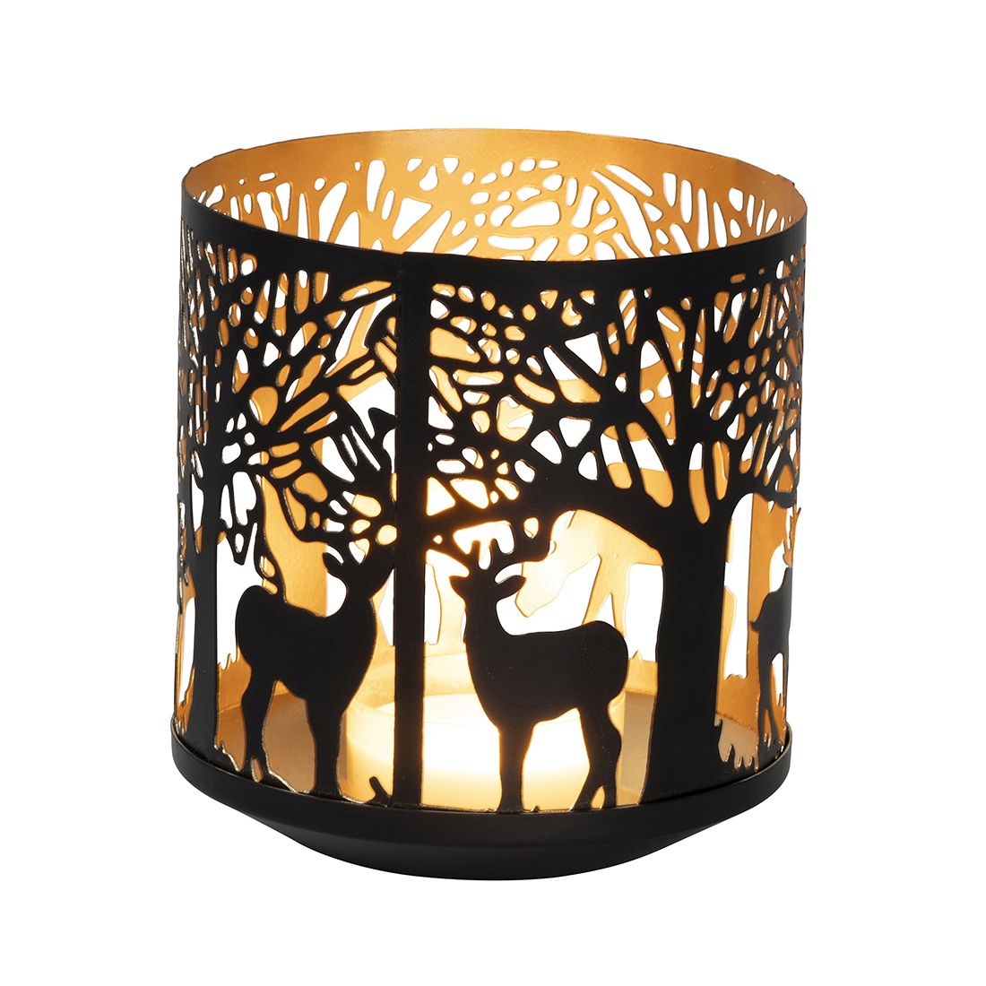 Lysholder skog og rein Wild 13,5cm