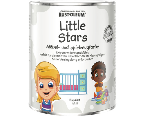 Little Stars Meubel- en Speelgoedverf IJspaleis Wit 750 ml
