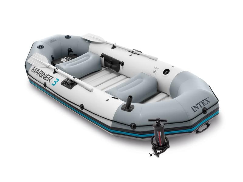 Intex Gummiboot Mariner 3 Set Boot für bis zu drei Erwachsene