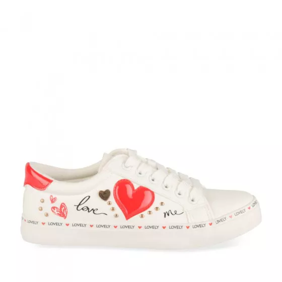 Baskets BLANC LITTLE LOLITA