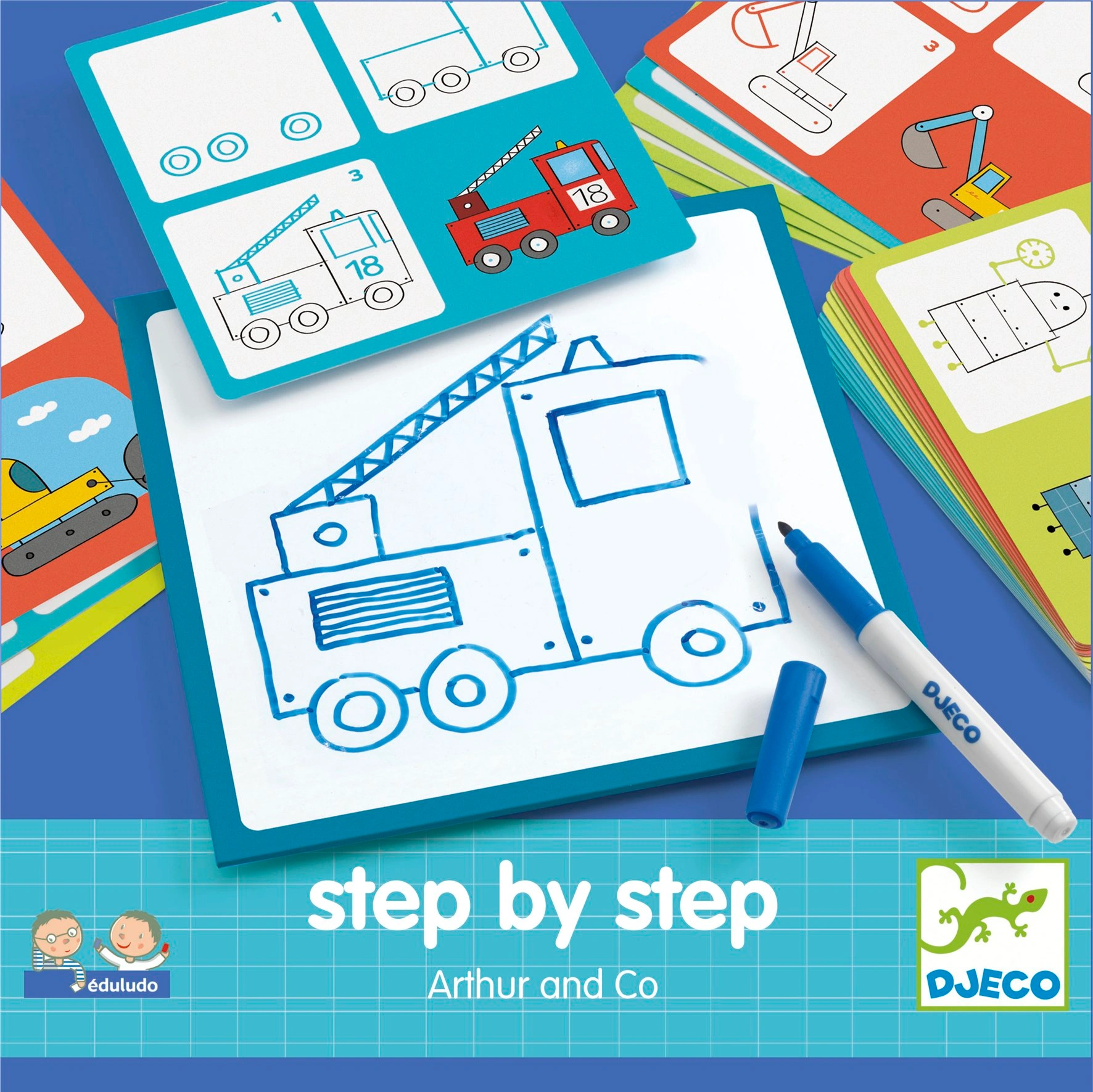 Djeco - Malen lernen step by step 