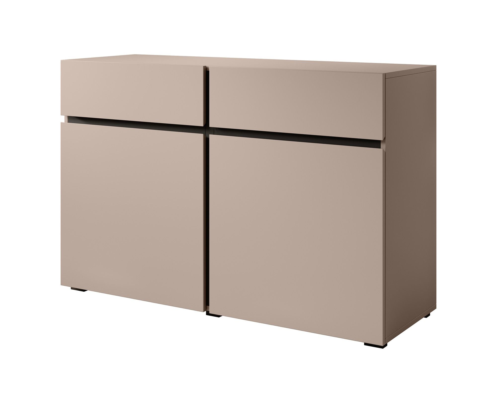 Meubella - Dressoir Cainan - Beige - 119 cm