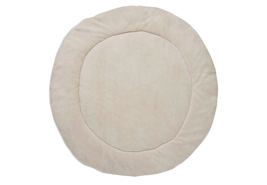 boxkleed Basic Knit rond 95cm Nougat