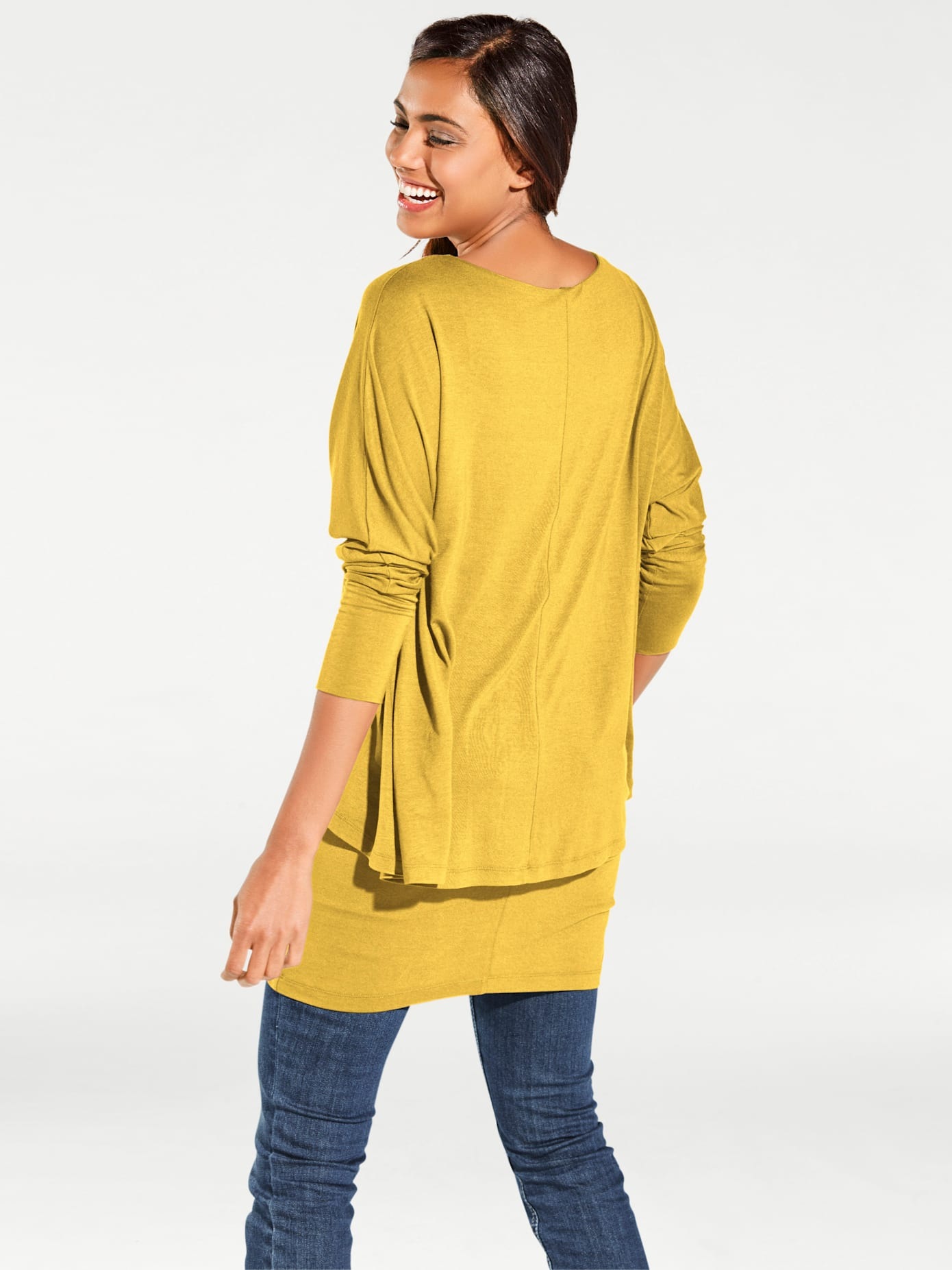 heine Rundhalsshirt »Rundhals-Shirt«, 1 Stk.