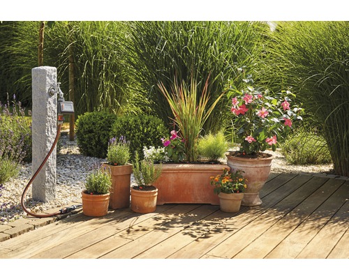 GARDENA Micro-Drip Start Set automatische bewateringsset voor bloempotten maat M (voor 7 bloempotten of 3 plantenbakken)